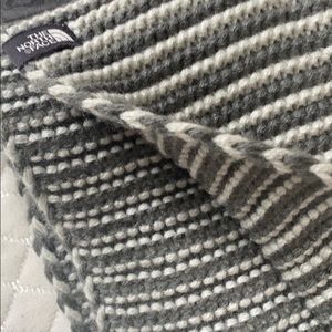 The North Face purrl stitch infinity scarf